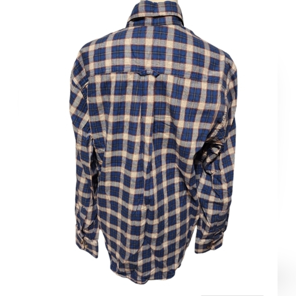 Cablea plaid button up - Picture 3 of 5